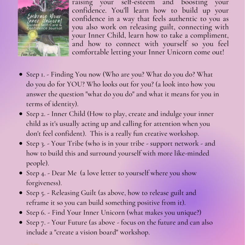 Embrace Your Inner Unicorn Guided Confidence Journal - Image 4